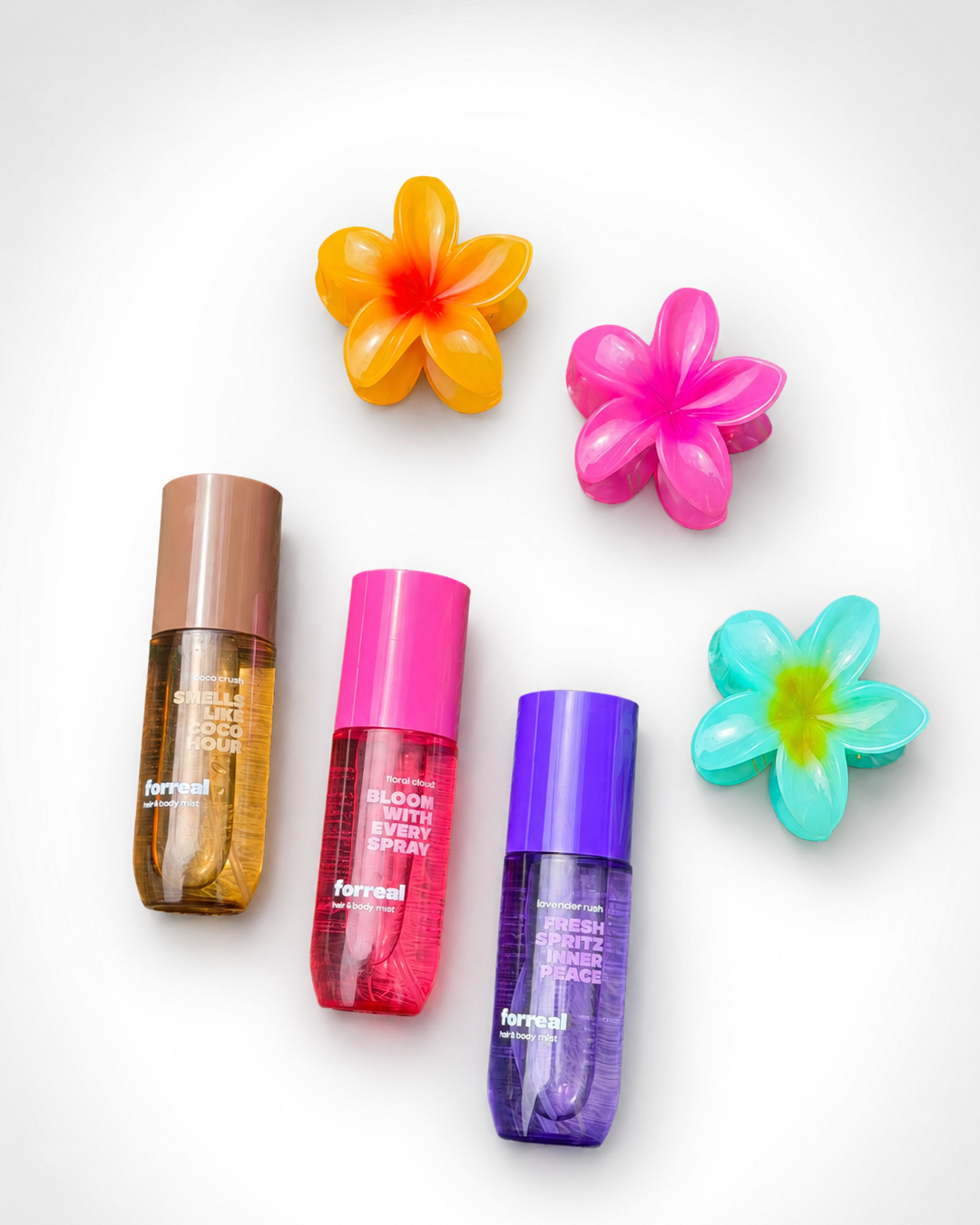 Forreal Hair & Body Mists Duo Bundle + Free Hair Clip